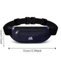 Riñonera deportiva ultrafina para móvil, riñonera multifuncional de alta elasticidad para correr, bolsa deportiva ligera y transpirable para teléfono - details 1