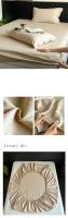 Bonenjoy-sábana ajustada para cama, funda de almohada de algodón 100%, estilo lujoso, ropa de cama agradable para la piel, fundas de colchón de alta calidad - details 23