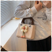 Bolso de Paja Tejido de Verano Diseño de Nicho de Alta Gama Bolso Cruzado de Mano Popular - details 13