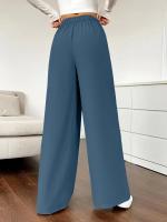 Pantalones de Algodón para Mujer de Cintura Alta y Piernas Anchos Tendencia Harajuku, Estética Coreana - details 15