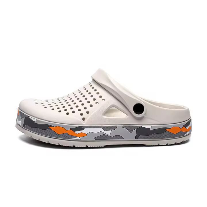 Sandalias con plataforma de camuflaje para hombre, zuecos con suela de EVA, a la moda, para verano y exteriores - 1