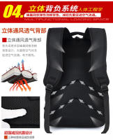 Mochila de Escudo Swiss Army Gran Capacidad para Hombres Ideal para Estudiantes de Preescolar y Universitario Bolsa de Viaje y Negocios Sencilla - details 6
