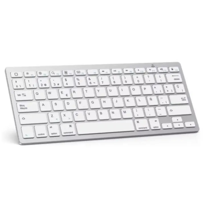Teclado Bluetooth Ultra-Delgado IPSDI Versátil para iPad/iPad Pro/iPad Air/iPad Mini/iPhone - 1