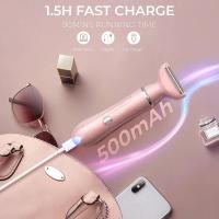 Sejoy 4 en 1 Afeitadora eléctrica portátil para mujer, depiladora corporal, afeitadora inalámbrica indolora para mujer - details 6