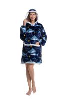 Sudadera con capucha de Sherpa para mujeres, hombres y adolescentes, manta usable de gran tamaño, manta gruesa y cálida, Sudadera con capucha grande - details 26