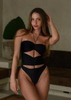 Traje de baño de una pieza para mujer, traje de baño Push Up, traje de baño ahuecado atrevido, traje de baño con Control de barriga - details 0