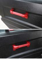 Para 2004-2018 Land Rover Defender 90 110 130 manija de puerta de estilo negro de aleación de aluminio accesorios de interior de coche - details 8