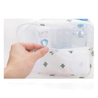 Bolsa de Almacenamiento de Maquillaje de Viaje Impermeable Organizador de Cosméticos de Nylon con Gancho Bolsa de Higiene Personal de Alto Diseño - details 15