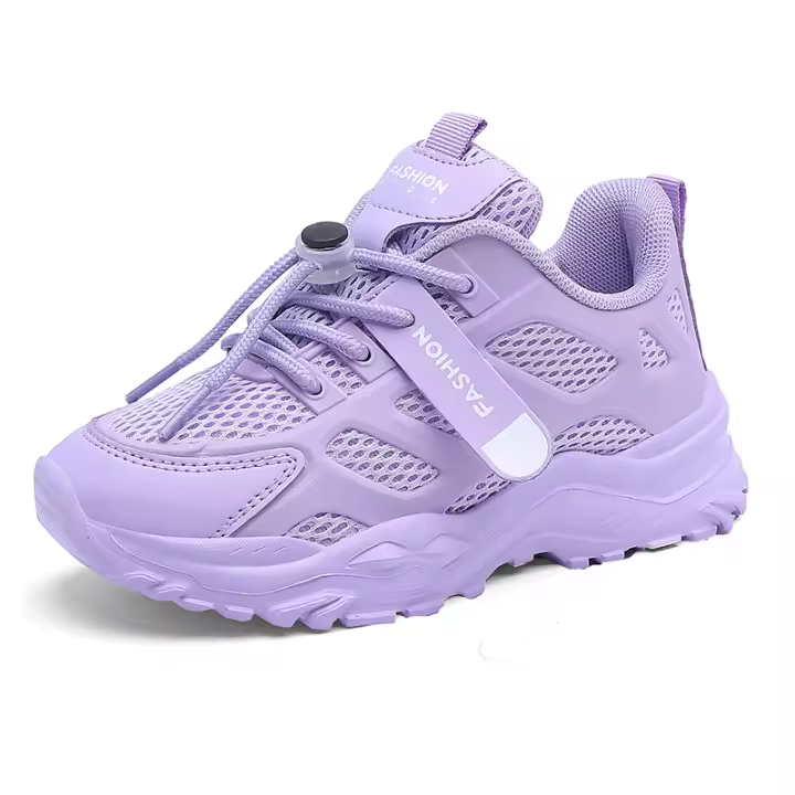 Cordones de tenis deportivos ligeros antideslizantes para niños y niñas, cordones para exteriores cómodos y de alta calidad - 1