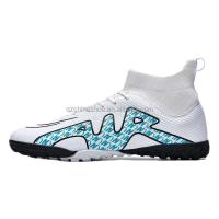 Zapatos respirables del fútbol de los muchachos de los hombres de los zapatos de fútbol del diseño de la marca del ODM del OEM - details 4