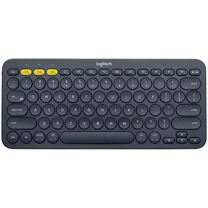 Logitech-teclado inalámbrico multidispositivo k380, dispositivo Original con Bluetooth para ordenador, hogar y oficina - 1