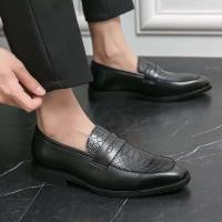 2023 zapatos de cuero del banquete de boda de los hombres del vestido del estilo de la moda de los productos más vendidos - details 12