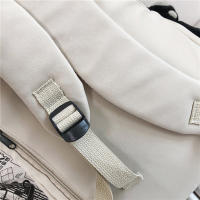 Mochila Escolar para Jóvenes Mujeres Sólido Simple Gran Capacidad Mochila Universitaria para Chicas Mochila de Libros para Estudiantes Hecha en China - details 22