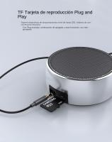 Altavoces inteligentes, WiFi y Bluetooth, subwoofer, automoción, portátiles para exteriores, sonido más grande y amplio, metal - details 8