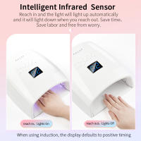 Secador inalámbrico S10 para manicura, lámpara LED UV de 66W, recargable, mejorada, 2022 - details 3