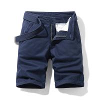 Pantalones cortos de herramientas de algodón para hombre, pantalones casuales sueltos Retro, Verano - details 7
