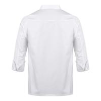 Ropa de Chef de manga larga, uniforme de cocina para restaurante, abrigo de Chef para hombres y mujeres, chaquetas de trabajo de camarero, uniforme profesional general - details 30