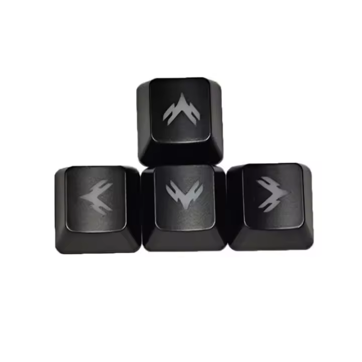Juego de teclas brillantes ABS, teclado Nical retroiluminado, teclas de flecha, direcciones R1, altura 896C, 1 Juego - 1