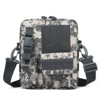 Bolso de Hombro Cruzado Táctico de Camuflaje Versión Vertical para Hombres y Mujeres - details 12