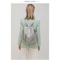 Mochila De piel auténtica para mujer, bolso de hombro de piel de vaca con retales, antirrobo, para viaje, universidad, 2023 - details 10