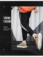2025 nuevas sandalias de hombre casuales, sandalias versátiles para adolescentes, tendencia transpirable, hueco fresco, sandalias con velcro - details 0