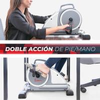 Bicicleta estática Inteligente, Mini pedaleador bajo encimera con Doble función para Personas Mayores, opcionalmente con aplicación Gratuita SunnyFit y Magnetic - details 1