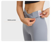 Pantalones Deportivos de Yoga para Mujer SHINBENE Super Altura 25" Levantamiento de Glúteos Tamaño Grande - details 2