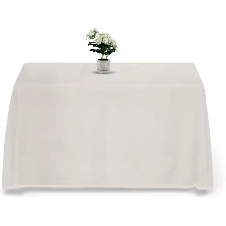 ‎ 110 x 60 x 0,01 cm Falda Mesa Camilla Chenilla, Ropa Mesa Camilla Rectangular - 1