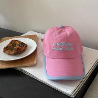 Gorra con letras bordadas, gorra de béisbol con punto ondulado y protección solar de Hip Hop, gorra de algodón de estilo coreano con visera para exteriores - details 15