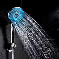 Cabezal de ducha LED con Control Digital de temperatura, rociador de ducha con 3 modos de pulverización, filtro de ahorro de agua con luz LED, ahorro de Ducha - details 2