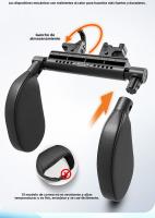 Almohada cervical para coche de 3 ejes |   Ganchos Dobles + Memoria Ortopédica |   Soporte Lumbar Ajustable |   Diseño Lateral para Dormir |   Universal para todos los coches |   Miravia España" - details 20