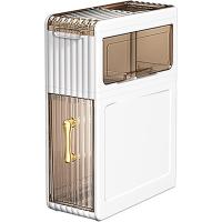 Mueble auxiliar de baño con ruedas y cajones. Gabinete de Almacenamiento Estrecho. Armario Lateral Impermeable para Toallas de Baño. Armario auxiliar de baño. Cajonera móvil. - details 19