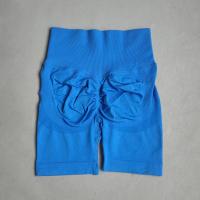 Pantalones cortos de Yoga para mujer, pantalones cortos deportivos sin costuras para gimnasio, pantalones cortos de entrenamiento de cintura alta con realce, pantalones cortos deportivos para Fitness, pantalones cortos de ciclismo - details 3