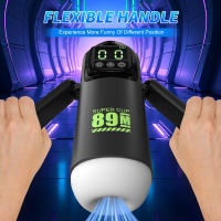Copa Vibradora Automática para Hombres 7 Telescópica, Succión Oral, Juguete Sexual Adulto - details 5