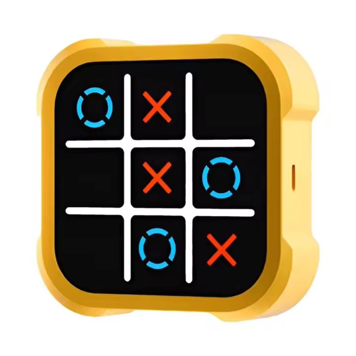 Juegos de mesa TIC-TAC-TOE eléctrico educativo Montessori juego de perno de mano 3 en 1 juego de mesa de rompecabezas de crecimiento de memoria para niños - 1