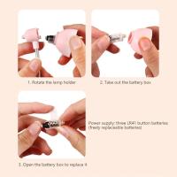 Mini Book Light LED Clamp Reading Lamp Night Lights For Notebook Read Bookmark Desk Clip Design Home Bedroom Girl Child Student - details 8