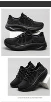 Zapatillas de moda para hombre Zapatillas elásticas ultraligeras y transpirables Suela blanda Zapatos casuales - details 19