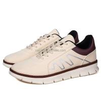 Nuevo cuero de alta calidad, corte bajo, transpirable, informal, para deportes de hombre, diseño de marca clásico, crea tu propio logotipo, zapatos - details 4