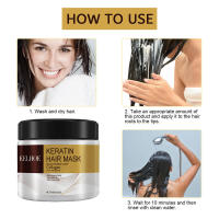Mascarilla reparadora hidratante profunda para cabello seco, partido y enredado dañado - details 3
