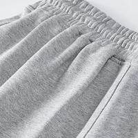 Pantalones cortos de verano para correr para hombre, pantalones cortos deportivos informales para correr, pantalones cortos deportivos holgados y secos con cordón de color sólido para gimnasio - details 7