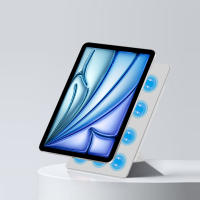 AJIUYU-funda magnética para iPad Air, carcasa protectora de PU, 11 pulgadas, 13 pulgadas, M2 2024, Smart Folio, M4 Pro, Air11, Air13 - details 12