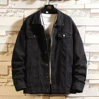 Chaqueta vaquera para hombre, estilo de Hong Kong, holgada, ropa de trabajo de marca a la moda, versión coreana, flujo de moda, primavera y otoño - details 0