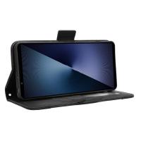 Teléfono Flip para Sony Xperia 1 Vii, Cartera con Múltiples Ranuras para Tarjetas, Funda Magnética de Cuero PU - details 4