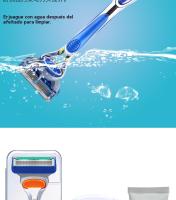 Afeitadora barba hombre Manual Portátil para casa - details 7
