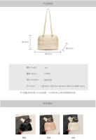 Bolso pequeño con lazo para mujer, edición coreana, nueva colección primavera 2025, bolso de hombro pequeño y de gama alta para mujer - details 1