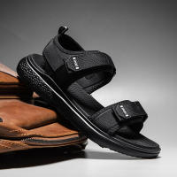 Sandalias deportivas de verano para hombre, zapatos de senderismo acuático para playa, cómodas, transpirables, informales, antideslizantes, para interiores y exteriores - details 1