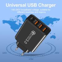 Cargador de teléfono móvil con 4 puertos USB, adaptador de carga rápida para teléfono móvil - details 4