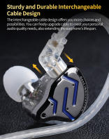 KZ-ZSN PRO 2 In-ear Wired Headphones With HD Mic Noise Cancelling Linear Coil Technology HIFI Stereo For Gaming Sport Live Calls - details 7