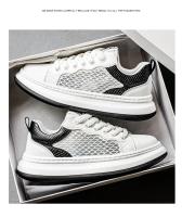 Moda 2025 Zapatos Blancos Cómodos y Ligeros para Hombres en Primavera y Verano - details 15