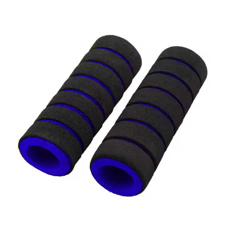 Empuñaduras para manillar de bicicleta de montaña, cubierta antideslizante de espuma suave, 4 piezas - 1